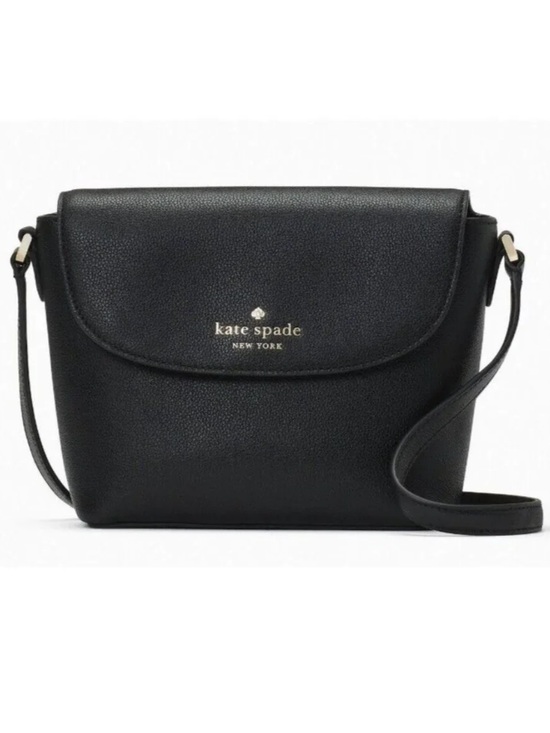 kate spade Handbags - Kate Spade Emmie Flap Crossbody Black Pebbled Leather Retail $299